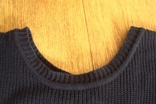Peter Hahn Летний красивый женский свитер спина частично открытая 48 синий, photo number 6