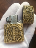 Бензинова запальничка Zippo Constantine Saint Cross нова, не заправлена, фото №9