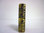 Бензиновая зажигалка Zippo Skull Gold новая в коробке, фото №3