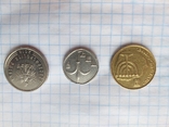 Лот из трех монет. 1 шекель. 1 злотый. Израильская монета., фото №4