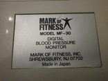 Полуавтоматический тонометр Mark of fitness. Made in Japan., фото №6