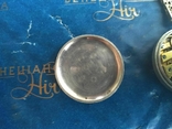 Годинник жіночий срібний чернений зі срібним браслетом, фото №5