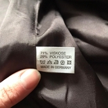 Шикарный яркий пиджак велюр бархат Renzo размер M-L ретро винтаж Германия, photo number 7