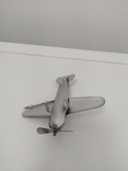 Ёлочная игрушка Военный Самолёт из метала СССР, фото №5