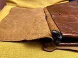 Кожаный портфель со скрытыми пикой и кастетом, фото №5