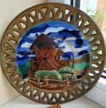 Plate - majolica panel, times of the USSR, photo number 4