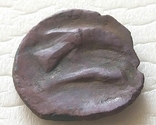 Дихалк 400-300 годы до н.э. Голова Горгоны. Орел на дельфинах (Ант1-2), фото №3