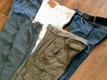 Штаны военные походные + джинсы 5 шт. в 1 лоте, фото №2