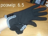 Рукавиці, перчатки нові утепленні на плюші, фото №2