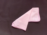 Красивый № 1 -л8 носовой платок женский нежно розово сиреневого цвета, photo number 4