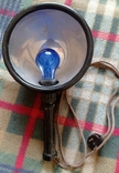 Лампа синяя, ультрафиолетовая УФ, рефлектор Минина, ссср, фото №2