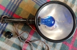 Лампа синяя, ультрафиолетовая УФ, рефлектор Минина, ссср, photo number 9