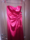 Платье Атлас красное 36/38, photo number 2