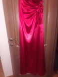 Платье Атлас красное 36/38, photo number 4