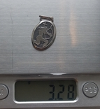 Кулон Стрелец серебро 925 вес 3,28, фото №3