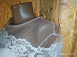 Свадебное платье (верх кружево, юбка- плотный атлас ), фото №11
