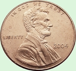 179.U.S. 1 cent, 2004 Lincoln Cent, photo number 2