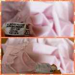 Красивая нежно розового цвета ночнушка женская дл рукав с цветочками 48 оверсайз, photo number 12