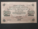 1917 250 рублей АВ-206 Шипов-Гусев, фото №2