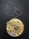 Фузейний механізм старовинного кишенькового годинника, фото №2