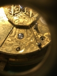 Фузейний механізм старовинного кишенькового годинника, фото №10
