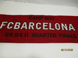 Football fan's scarf.Shakhtar-Barcelona 2011 match, photo number 6