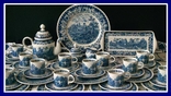 Coffee set for 12 persons, Villeroy and Boch, Blue Castle, Germany, 43 pieces, photo number 2