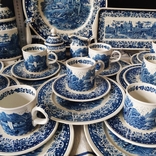 Coffee set for 12 persons, Villeroy and Boch, Blue Castle, Germany, 43 pieces, photo number 3