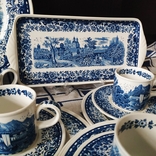 Coffee set for 12 persons, Villeroy and Boch, Blue Castle, Germany, 43 pieces, photo number 5