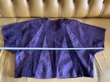 Блузка замшевая фиолетовая, фото №8