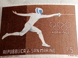 Сан марино олимпиада 1969г, фото №7