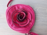 Маленькая женская сумочка Charles Vogele розовая, фото №3
