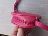 Маленькая женская сумочка Charles Vogele розовая, фото №6