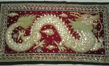 Burma Kalaga Dragon Kalaga Burma Embroidery 150 80cm Vintage Handmade, photo number 3