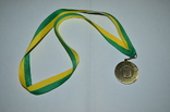 Медаль футбол с лентой, photo number 2