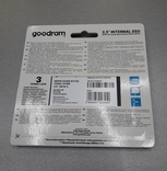 SSD накопитель GOODRAM CX400 512Gb (SSDPR-CX400-512), photo number 3