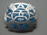 Срібний медальйон Мексики (цивілізація Майя)., фото №6