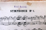 Моцарт В А Симфонии 1-12 Изд C F Peters Liepzig 1882 Автограф Witold Meczynski, фото №4