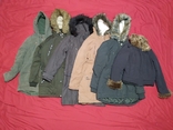 Куртки Импортные Парки Опт Разных размеров от S до L, мужские и женские. 6 шт., фото №2