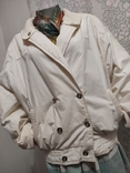 Cacha vintage весняна куртка бомбер котон оверзайз бохо, фото №5