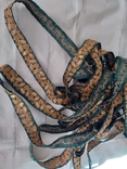 Тесьма зеленая золотая вышивка, фото №2