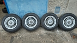 4 колеса + литые диски 185\70\R 14 лето, фото №2