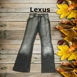 Lexus женские джинсы черные клеш стрейч высокая посадка 46 48 турция, фото №2