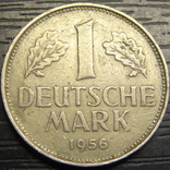 1 mark of Germany 1956 G, photo number 2