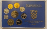 Croatia Хорватия - Mint набор 9 монет 1 2 5 10 20 50 Lipa 1 2 5 Kuna 1994 - 1996 comm, фото №3