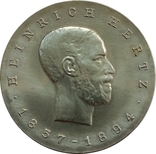 НДР 5 марок 1969, Генріх Рудольф Герц, photo number 2