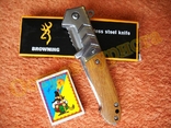 Нож складной тактический Browning FA58 бита клипса 22.5см, фото №6