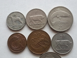 Ирландия: 1 пенни, 1, 2, 3, 5, 6, 10, 20 пенсов, 1, 2 шиллинга, фото №3