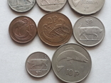 Ирландия: 1 пенни, 1, 2, 3, 5, 6, 10, 20 пенсов, 1, 2 шиллинга, фото №4