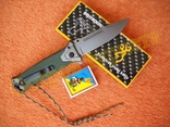 Тактический складной нож Browning 364g с клипсой и темляком стелобоем, фото №3